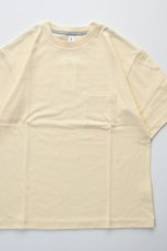 画像1: mocT (モクティー) BD JERSEY CREW NECK S/S TEE [YELLOW] (1)