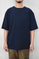 画像3: mocT (モクティー) BD JERSEY CREW NECK S/S TEE [NAVY] (3)