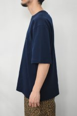 画像4: mocT (モクティー) BD JERSEY CREW NECK S/S TEE [NAVY] (4)