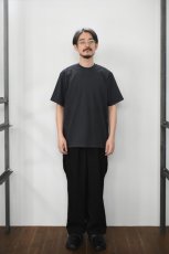 画像6: FLISTFIA (フリストフィア) Loopwheel Crew Neck T-Shirts [SUMI] (6)