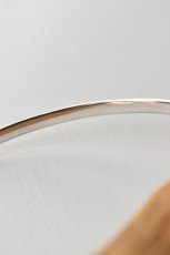 画像5: Ericka Nicolas Begay (エリッカニコラスビゲイ) Triangle Plain Bangle (5)