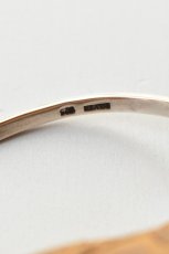 画像7: Ericka Nicolas Begay (エリッカニコラスビゲイ) Stamp Bangle #02 (7)