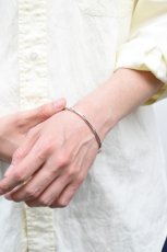 画像10: Ericka Nicolas Begay (エリッカニコラスビゲイ) Twist Bangle (10)