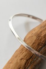 画像3: Ericka Nicolas Begay (エリッカニコラスビゲイ) Triangle Plain Bangle (3)