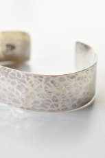 画像2: Ericka Nicolas Begay (エリッカニコラスビゲイ) Hammered Bangle (2)