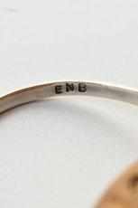 画像6: Ericka Nicolas Begay (エリッカニコラスビゲイ) Stamp Bangle #02 (6)