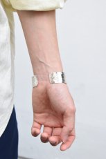 画像10: Ericka Nicolas Begay (エリッカニコラスビゲイ) Hammered Bangle (10)