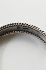 画像7: Ericka Nicolas Begay (エリッカニコラスビゲイ) Old Navajo Style Bangle (7)