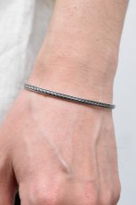 画像9: Ericka Nicolas Begay (エリッカニコラスビゲイ) Stamp Bangle #02 (9)