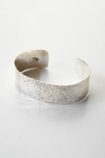 画像1: Ericka Nicolas Begay (エリッカニコラスビゲイ) Hammered Bangle (1)