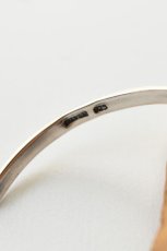 画像7: Ericka Nicolas Begay (エリッカニコラスビゲイ) Stamp Bangle #01 (7)