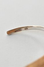画像7: Ericka Nicolas Begay (エリッカニコラスビゲイ) Triangle Plain Bangle (7)