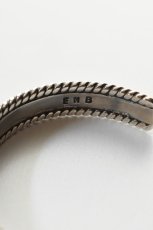 画像6: Ericka Nicolas Begay (エリッカニコラスビゲイ) Old Navajo Style Bangle (6)