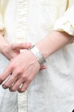 画像8: Ericka Nicolas Begay (エリッカニコラスビゲイ) Hammered Bangle (8)