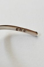 画像6: Ericka Nicolas Begay (エリッカニコラスビゲイ) Triangle Plain Bangle (6)