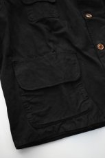 画像9: Behind The River (ビハインドザリバー) "Black Beauty Vintage" Black Over Dye ELK Brand Hunting Jacket (9)
