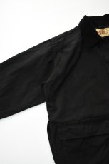画像15: Behind The River (ビハインドザリバー) "Black Beauty Vintage" Black Over Dye Bullseye Bill Hunting Jacket (15)