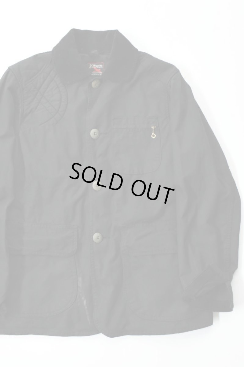 画像1: Behind The River (ビハインドザリバー) "Black Beauty Vintage" Black Over Dye J.C.Higgins Hunting Jacket (1)