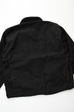 画像23: Behind The River (ビハインドザリバー) "Black Beauty Vintage" Black Over Dye Western Field Hunting Jacket (23)