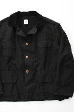 画像1: Behind The River (ビハインドザリバー) "Black Beauty Vintage" Black Over Dye ELK Brand Hunting Jacket (1)