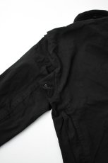 画像25: Behind The River (ビハインドザリバー) "Black Beauty Vintage" Black Over Dye Western Field Hunting Jacket (25)