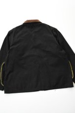 画像21: Behind The River (ビハインドザリバー) "Black Beauty Vintage" Black Over Dye red head Hunting Jacket (21)