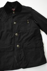 画像17: Behind The River (ビハインドザリバー) "Black Beauty Vintage" Black Over Dye J.C.Higgins Hunting Jacket (17)