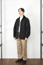画像7: Behind The River (ビハインドザリバー) "Black Beauty Vintage" Black Over Dye J.C.Higgins Hunting Jacket (7)