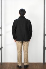 画像9: Behind The River (ビハインドザリバー) "Black Beauty Vintage" Black Over Dye Western Field Hunting Jacket (9)