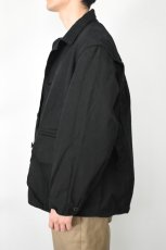 画像4: Behind The River (ビハインドザリバー) "Black Beauty Vintage" Black Over Dye American Field Hunting Jacket (4)