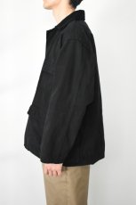 画像4: Behind The River (ビハインドザリバー) "Black Beauty Vintage" Black Over Dye Bullseye Bill Hunting Jacket (4)