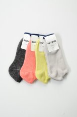 画像1: RoToTo (ロトト) Washi Pile Short Socks [4-colors] (1)