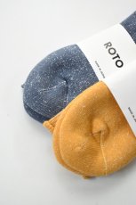 画像2: RoToTo (ロトト) Washi Pile Crew Socks [2-colors] (2)