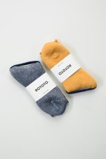 画像1: RoToTo (ロトト) Washi Pile Crew Socks [2-colors] (1)