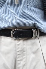 画像15: MASTER & Co. (マスターアンドコー) MEETS EXCLUSIVE IBIZA×BUTTERO 30mm TRIPLE LOOPS BELT PUNTALE [BLACK] (15)