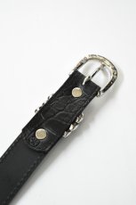 画像9: MASTER & Co. (マスターアンドコー) MEETS EXCLUSIVE IBIZA×BUTTERO 30mm TRIPLE LOOPS BELT PUNTALE [BLACK] (9)