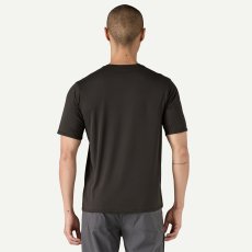 画像3: patagonia (パタゴニア) メンズ・キャプリーン・クール・デイリー・グラフィック・シャツ ['73 TEXT LOGO/BLACK] (3)