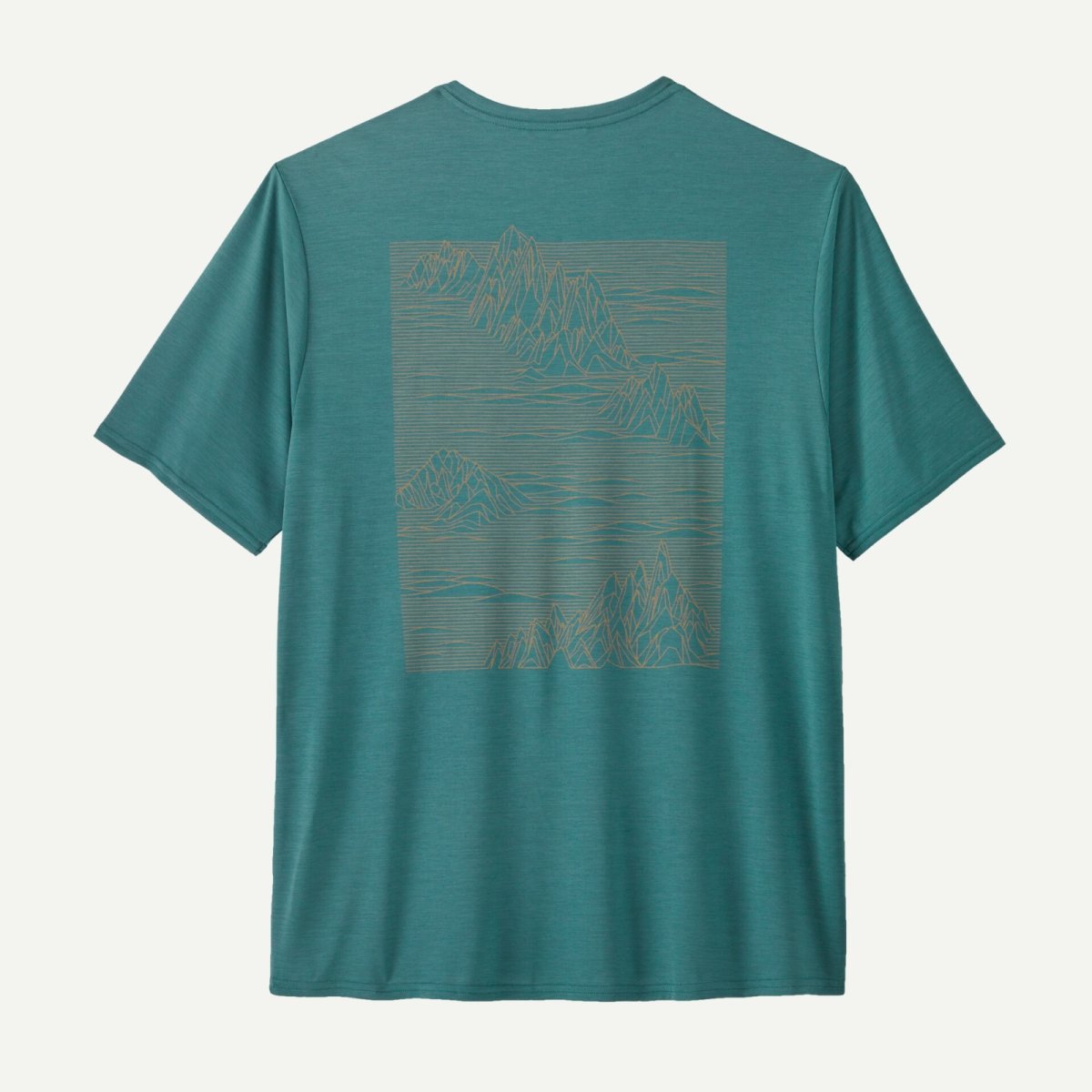 画像1: patagonia (パタゴニア) メンズ・キャプリーン・クール・デイリー・グラフィック・シャツ [STRATASPIRE/WETLAND BLUE X-DYE] (1)