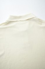 画像13: 【For WOMEN】handvaerk (ハンドバーク) PIQUE S/S POLO SHIRT [CREAM] (13)