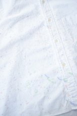 画像15: 【For WOMEN】orslow (オアスロウ) SHORT BUTTON DOWN SHIRT WITH PAINT [WHITE with PAINT] (15)