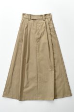 画像8: 【For WOMEN】SCYE BASICS (サイベーシックス) San Joaquin Cotton Midi Skirt [BEIGE] (8)