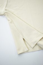 画像11: 【For WOMEN】handvaerk (ハンドバーク) PIQUE S/S POLO SHIRT [CREAM] (11)