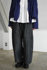 画像2: 【For WOMEN】Yarmo (ヤーモ) Work Pants [INDIGO CHAMBRAY] (2)