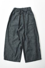 画像15: 【For WOMEN】Yarmo (ヤーモ) Work Pants [INDIGO CHAMBRAY] (15)