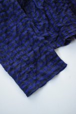 画像15: 【For WOMEN】Honnete (オネット) Gather Cardy [BLACK/NAVY GINGHAM CHECK] (15)
