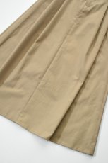 画像10: 【For WOMEN】SCYE BASICS (サイベーシックス) San Joaquin Cotton Midi Skirt [BEIGE] (10)