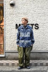 画像5: Behind The River (ビハインドザリバー) Portland Bandana Shirts [NAVY] (5)