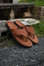 画像1: THE SANDALMAN (サンダルマン) 501 BEACH WIDE [TOBACCO] (1)