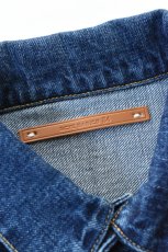 画像4: SCYE BASICS (サイベーシックス) Selvedge Denim Jacket Type2 Used Wash [INDIGO] (4)