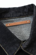画像4: SCYE BASICS (サイベーシックス) Selvedge Denim Jacket Type1 [INDIGO] (4)
